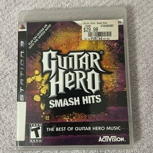 PlayStation 3, Guitar Hero Smash Hits. The best of Guitar Hero music.